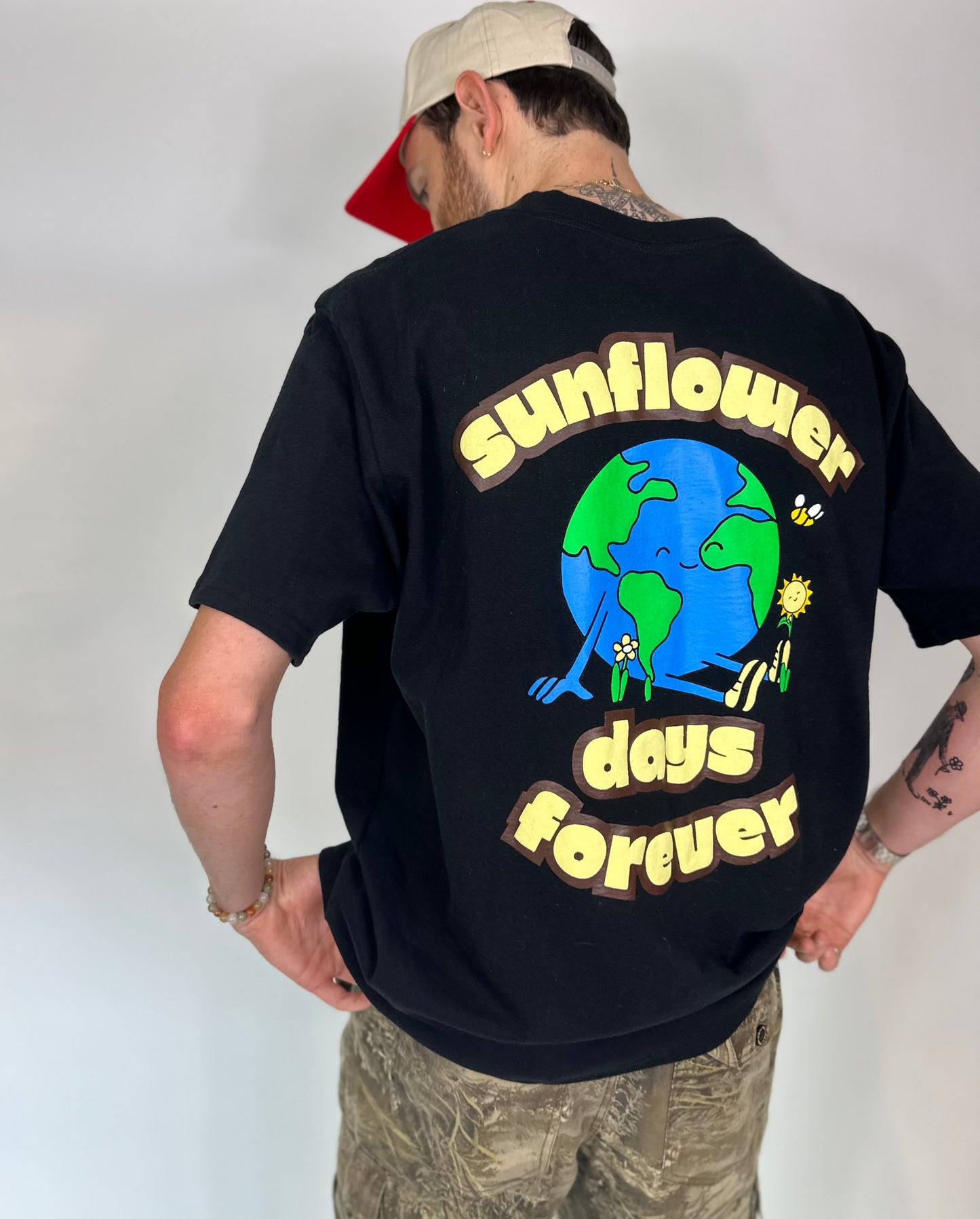 "Sunflower Days Forever" Heavyweight T-Shirt