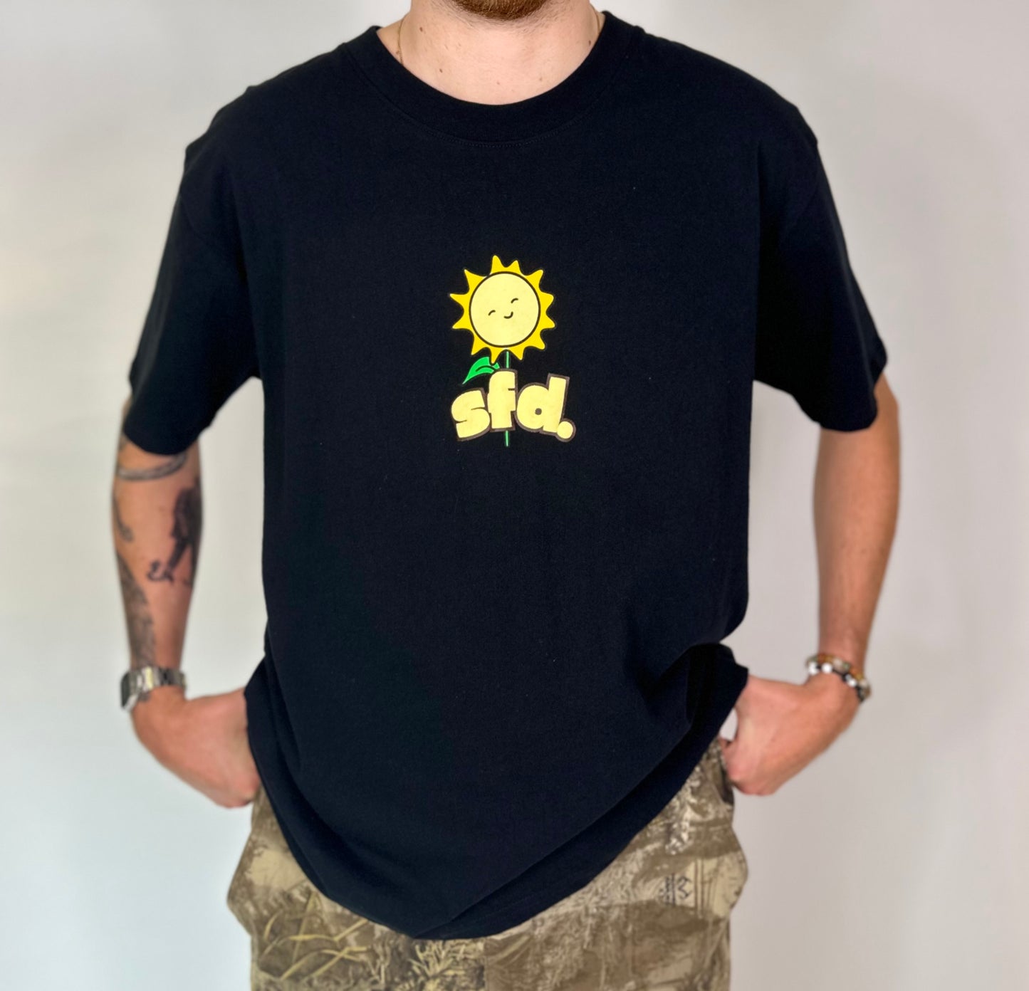 "Sunflower Days Forever" Heavyweight T-Shirt