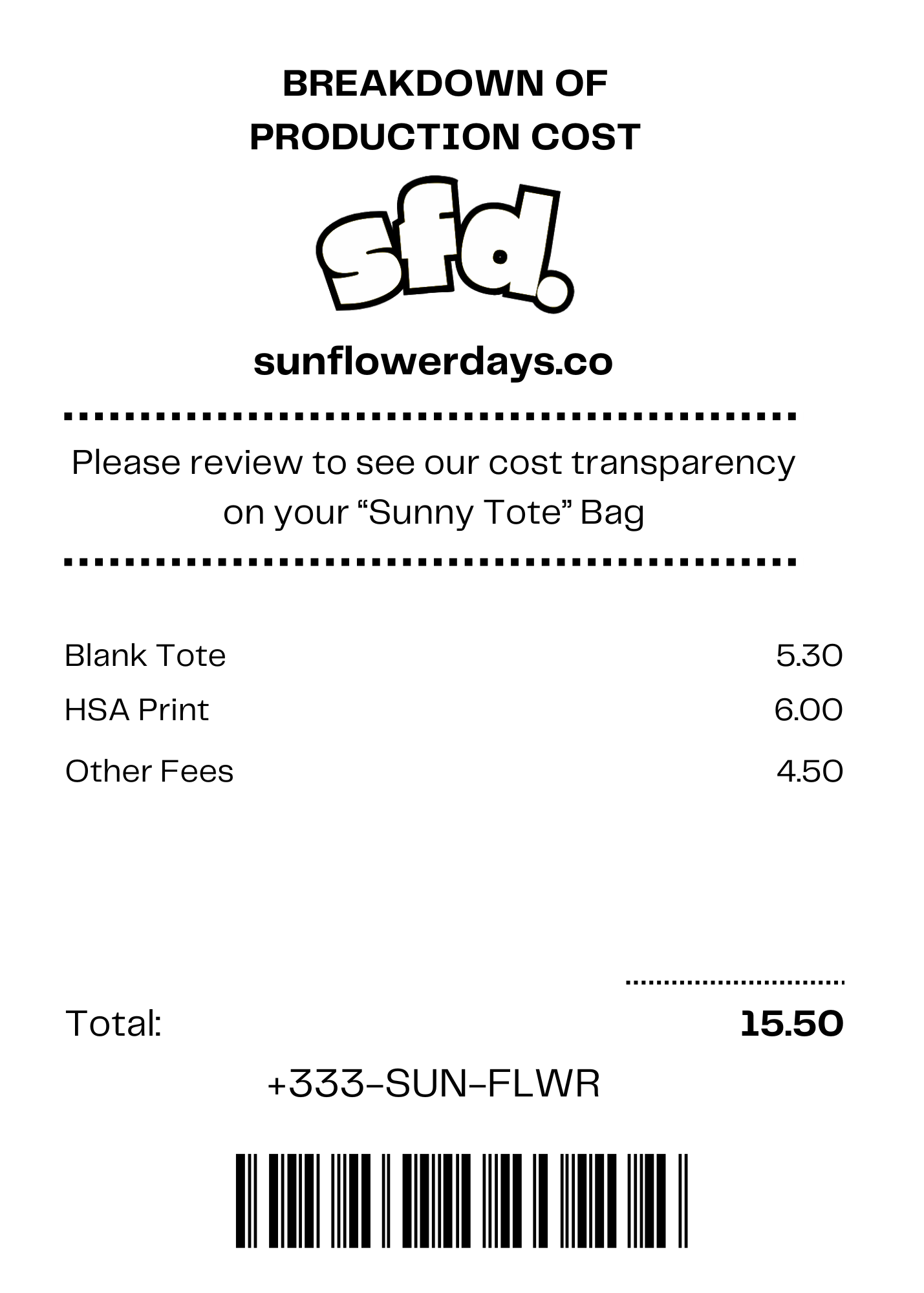 "Sunny" Tote Bag